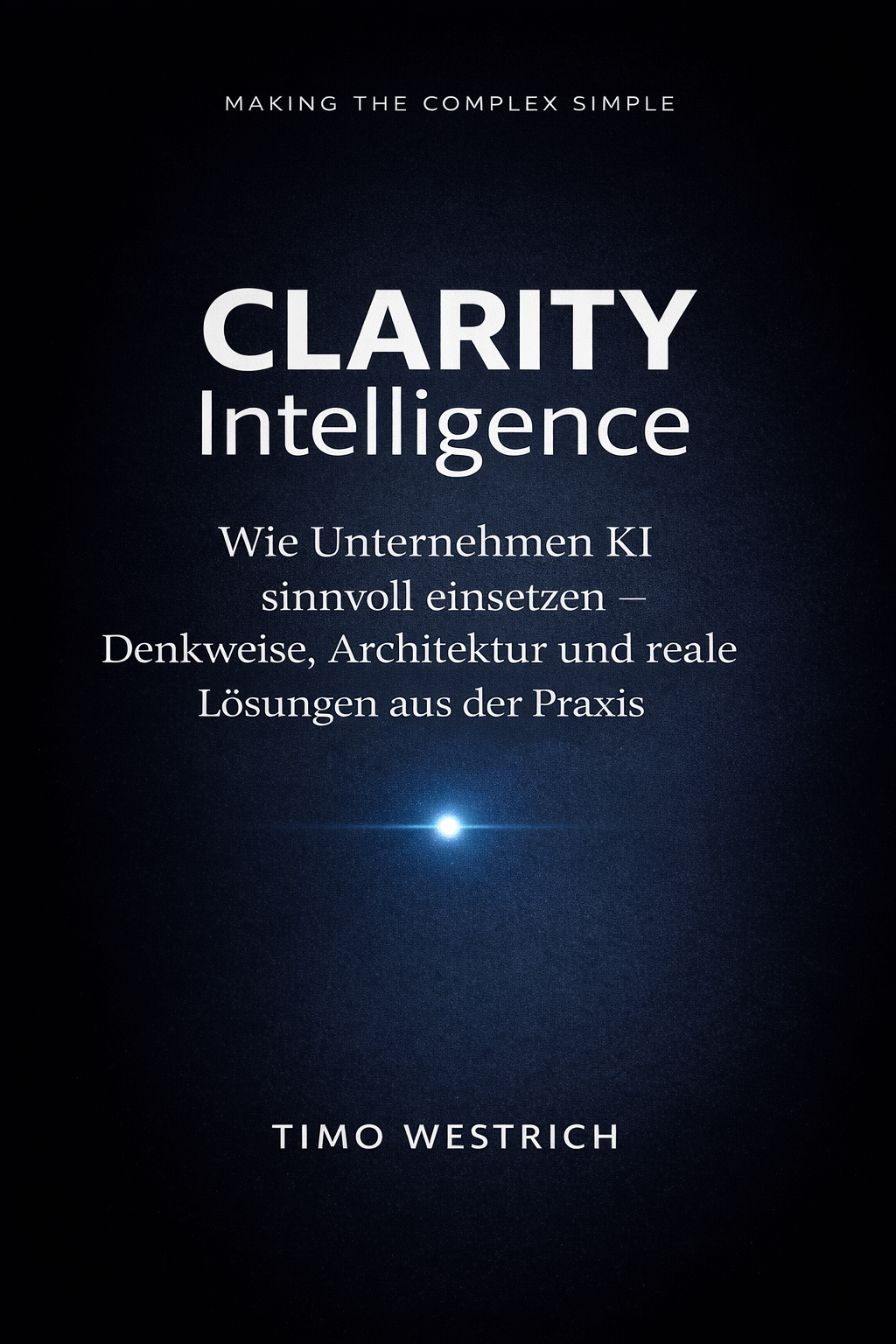CLARITY Intelligence Buch
